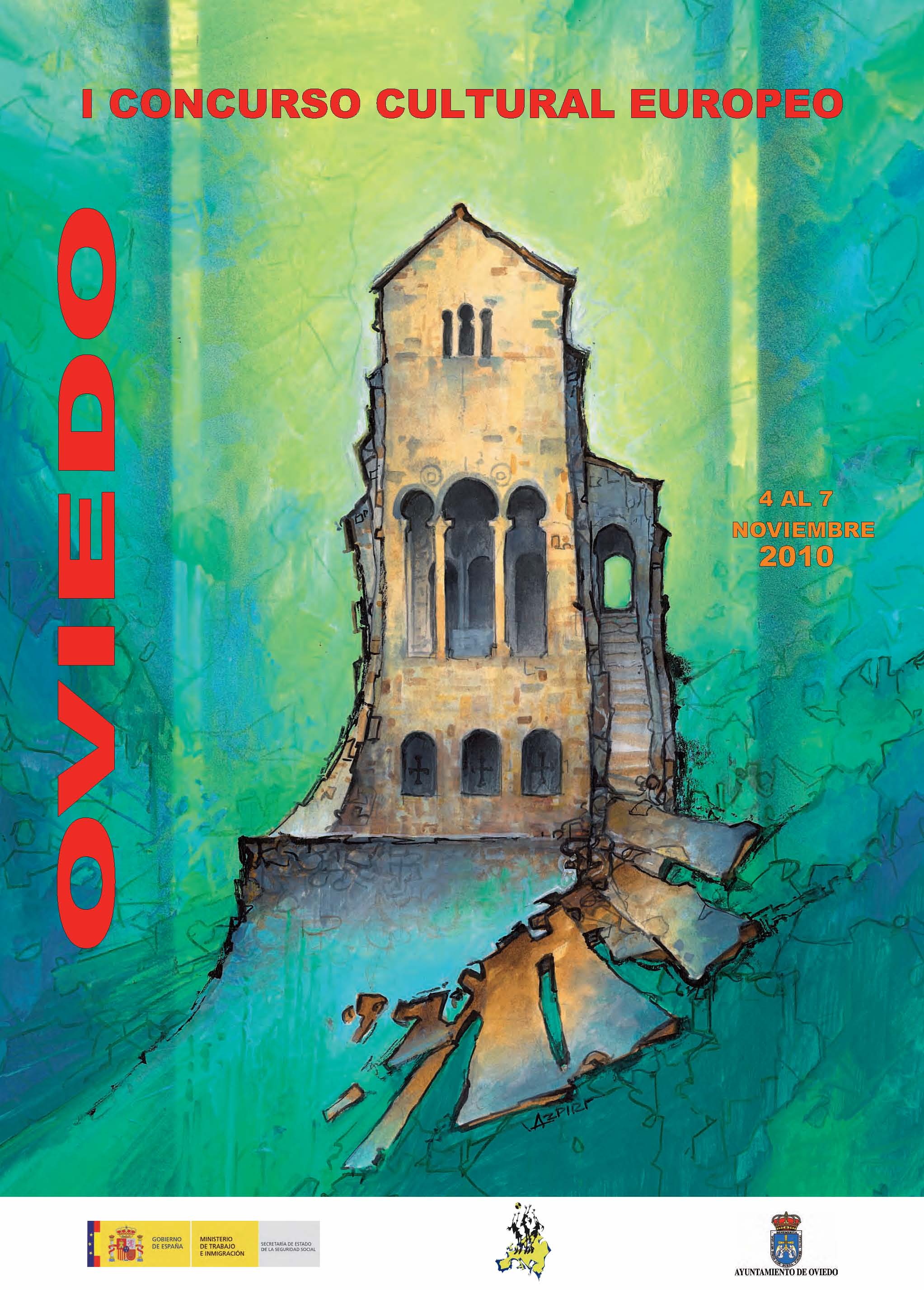 Cartel del Certamen Cultural que tuvo lugar en 2010